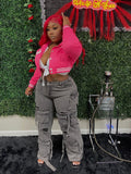 Baddie Letterman Cotton Jacket