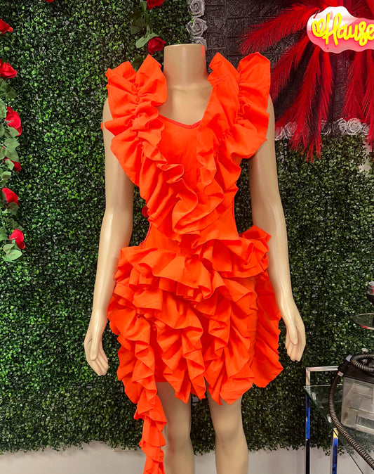Ruffle Me Dress