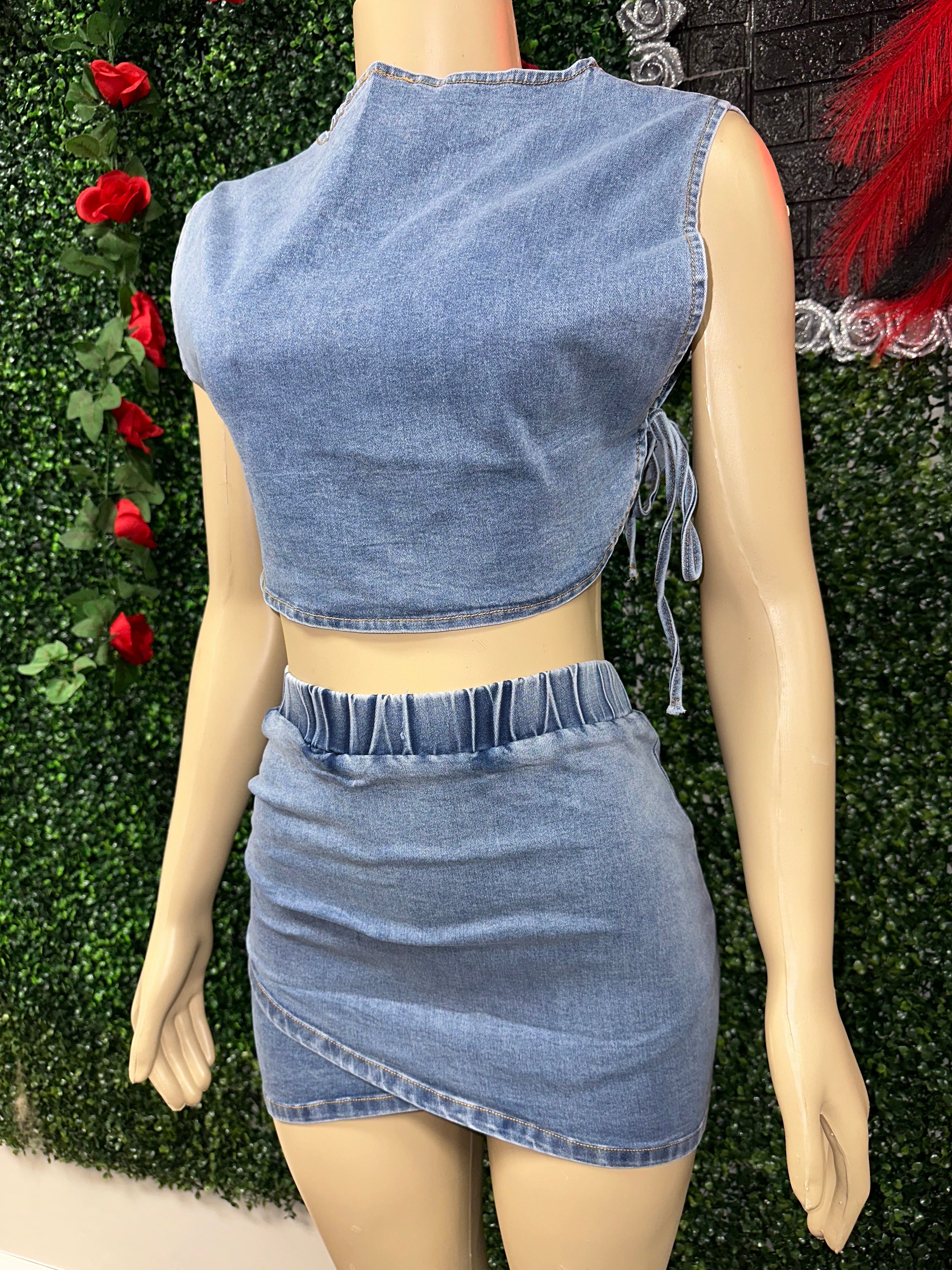 Mariah Denim Set