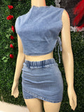 Mariah Denim Set